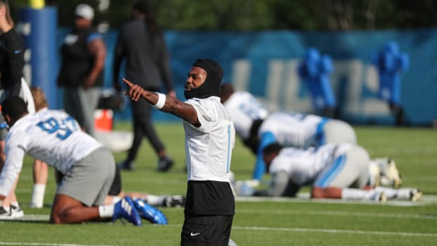 Detroit Lions cornerback Cam Sutton